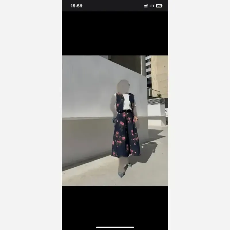 ست وست و دامن شلواری لینن کنفی خنک زنانه - تصویر 2