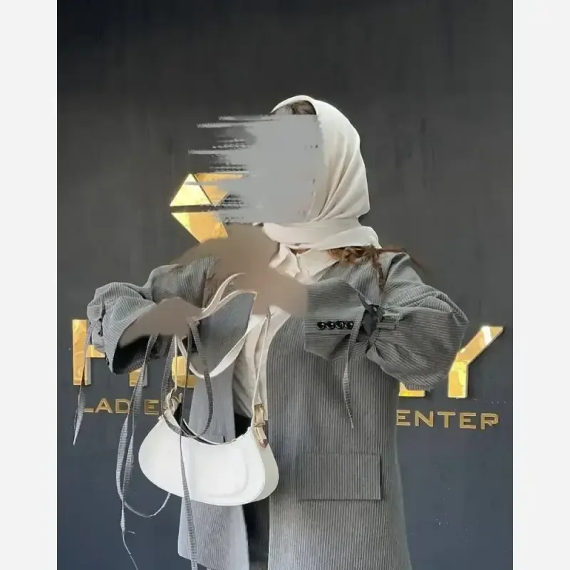 کت شلوار زنانه دیپلمات پرشیا مدل فرشته رنگ مشکی سرمه ای طوسی سایز 1 و 2 - تصویر 4